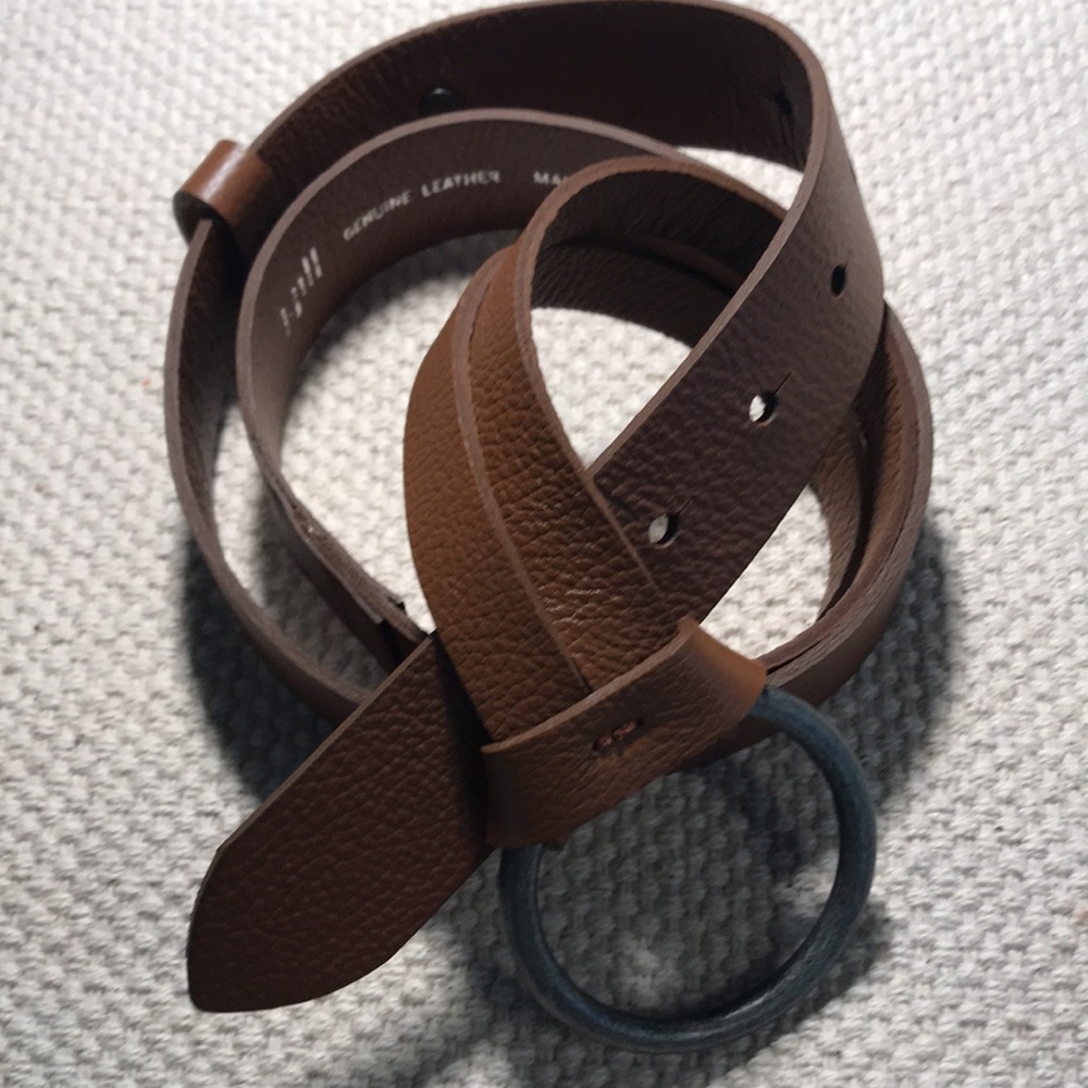 J Jill size Medium leather belt - Picture 2 of 6